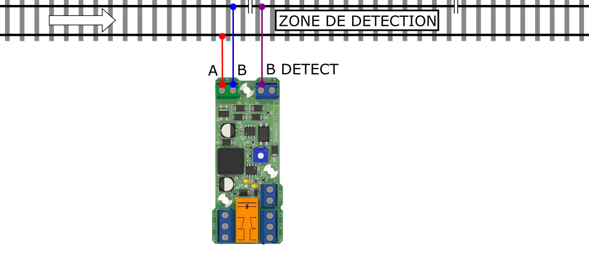 Câblage du détecteur d’occupation analogique