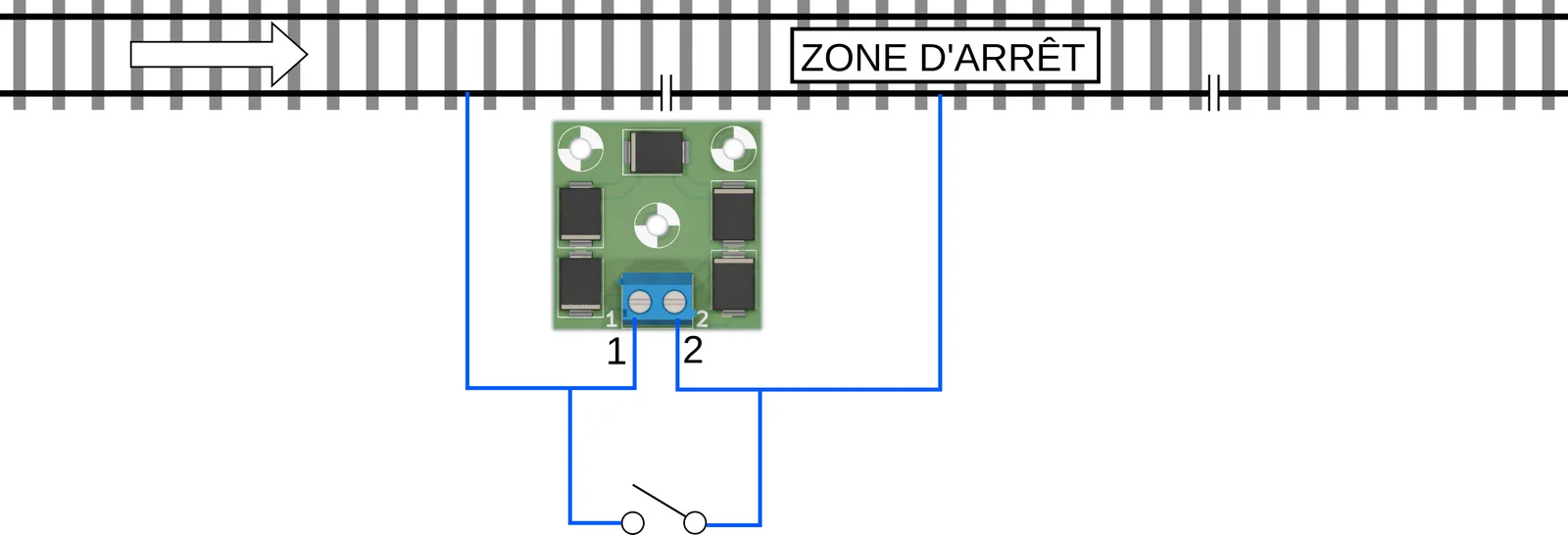 Câblage du module de freinage DCC 3 A