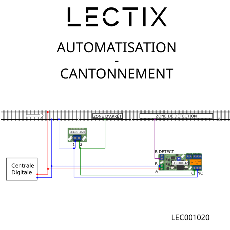 Module De Freinage Lenz BM2 Pour Train Miniature HO - Commande De Signaux, Digital, Occasion